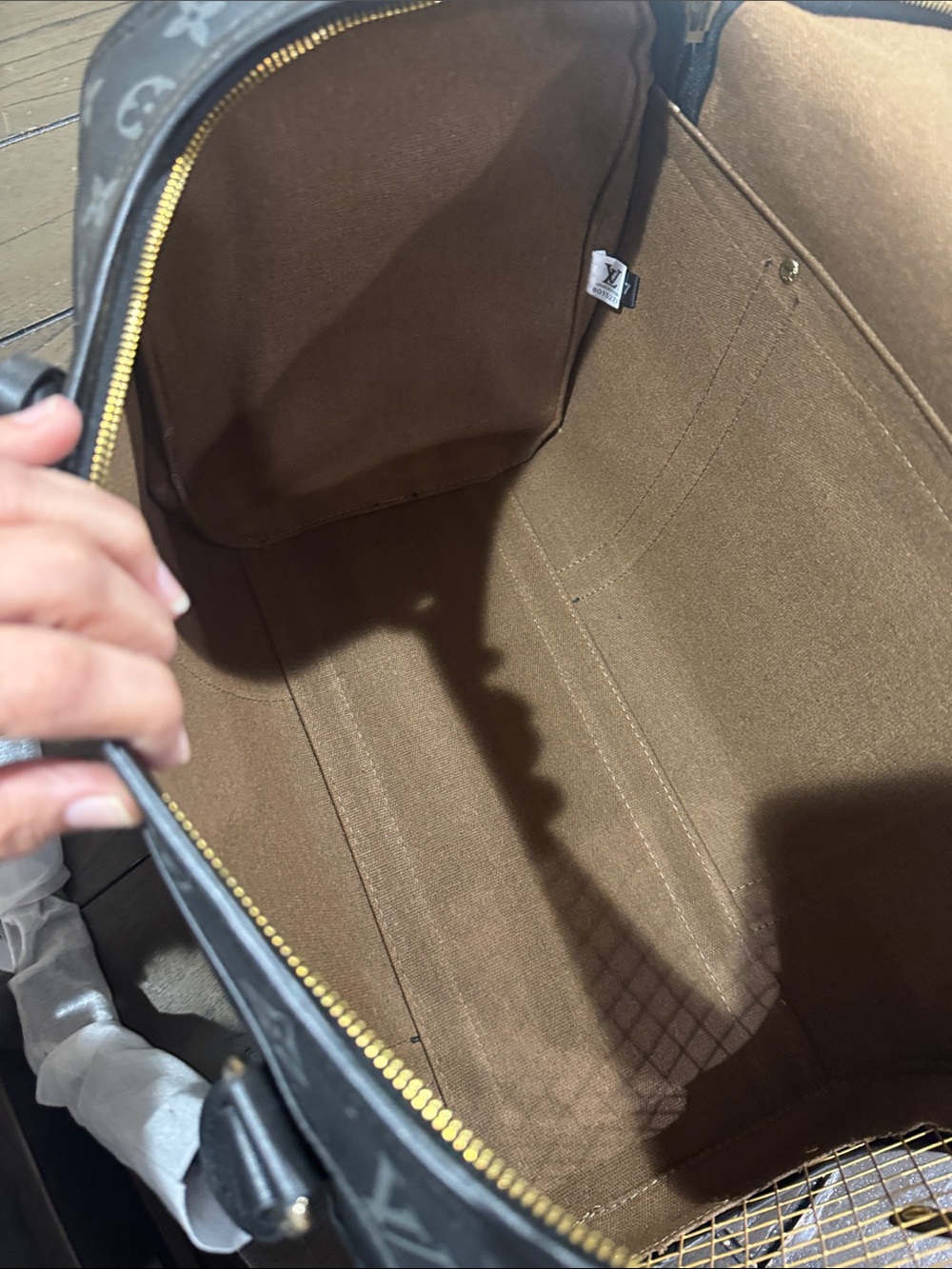 Pet carrier Black & Gray Monogram Bag - Picture 4 of 14